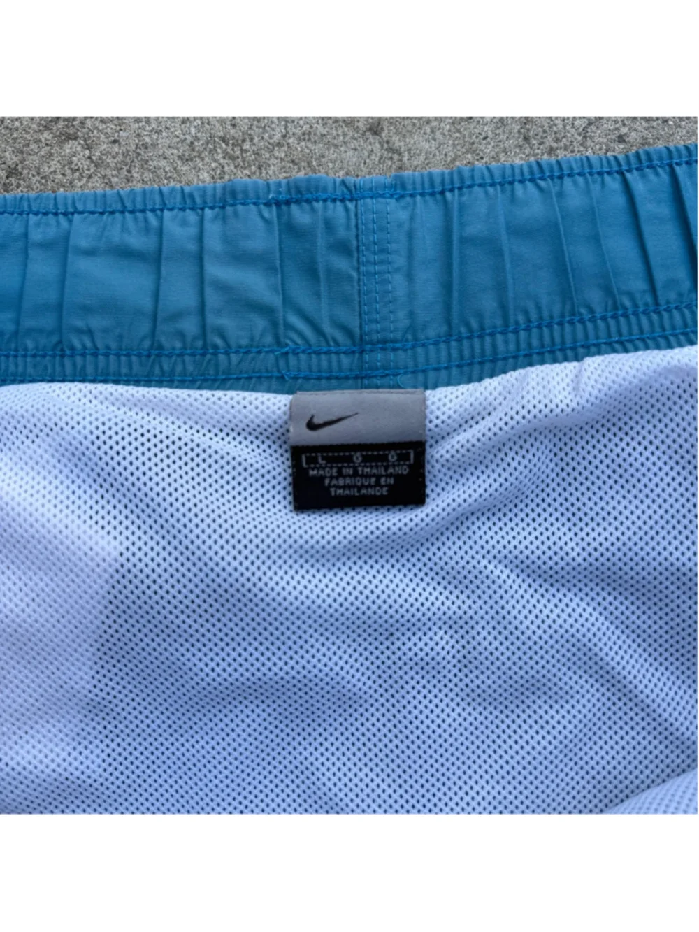 Vintage Nike Men’s Swim Trunks W/ Tribal Graphic Print Size L